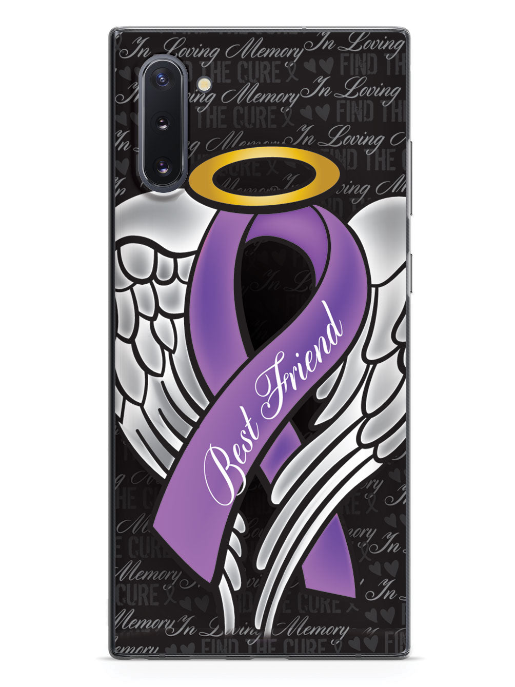 In Loving Memory of My Best Friend - Purple Ribbon Case