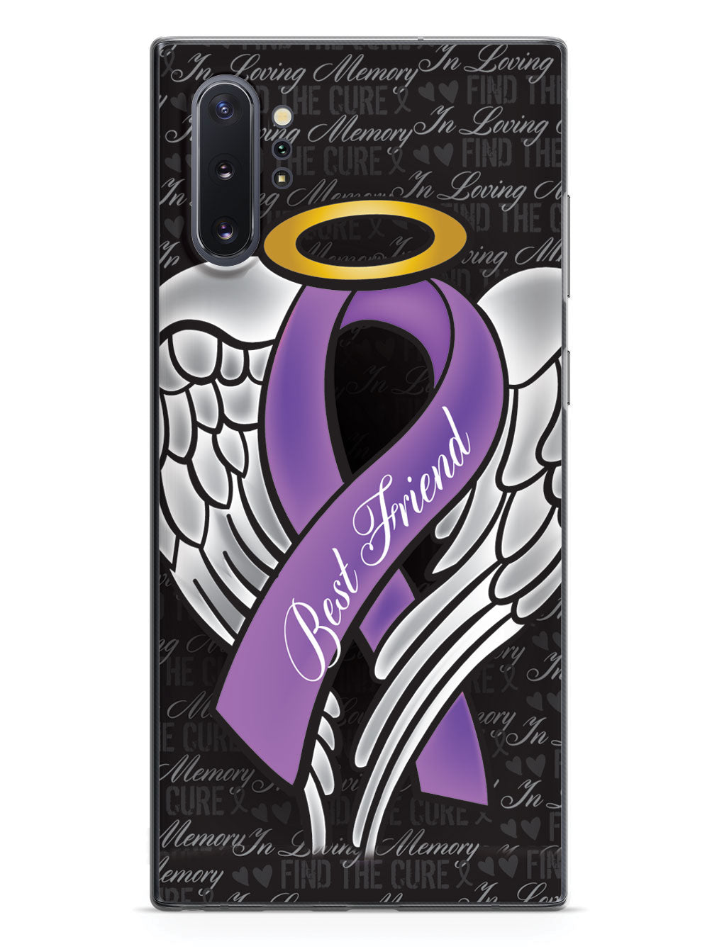 In Loving Memory of My Best Friend - Purple Ribbon Case