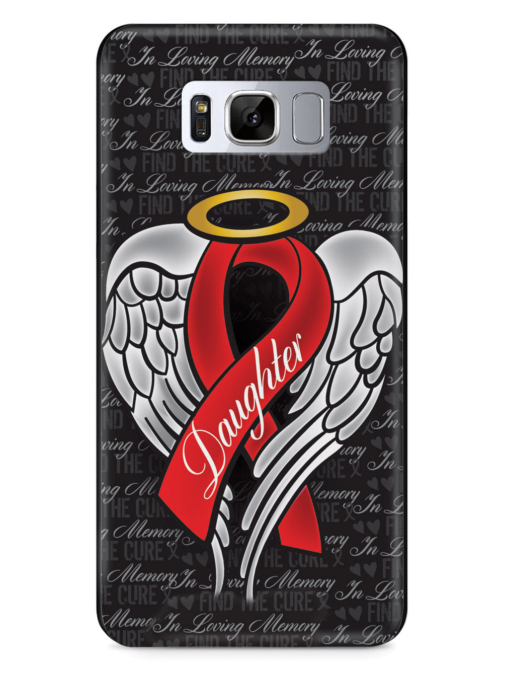 In Loving Memory of My Daughter - Red Ribbon Case
