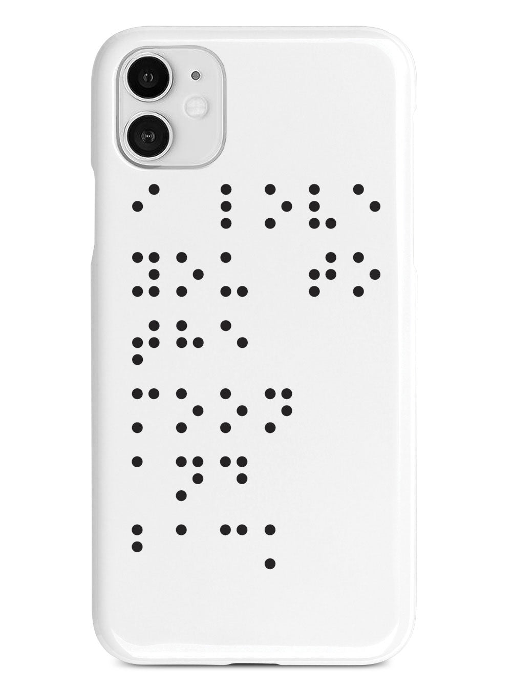 I Love You To The Moon and Back - Braille - White Case