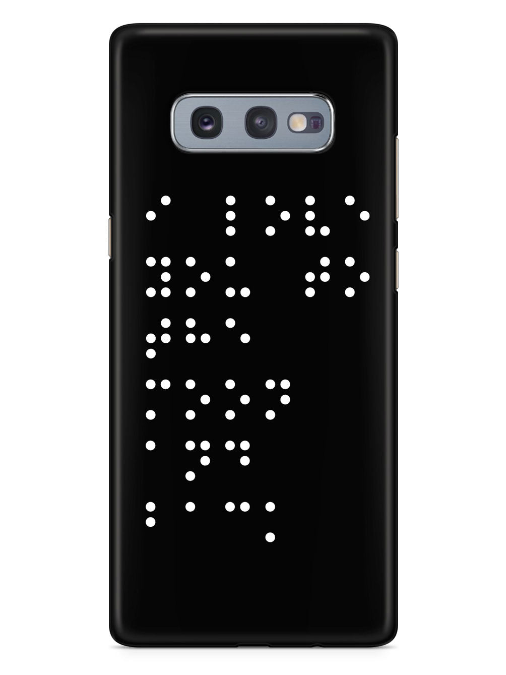 I Love You To The Moon and Back - Braille - Black Case