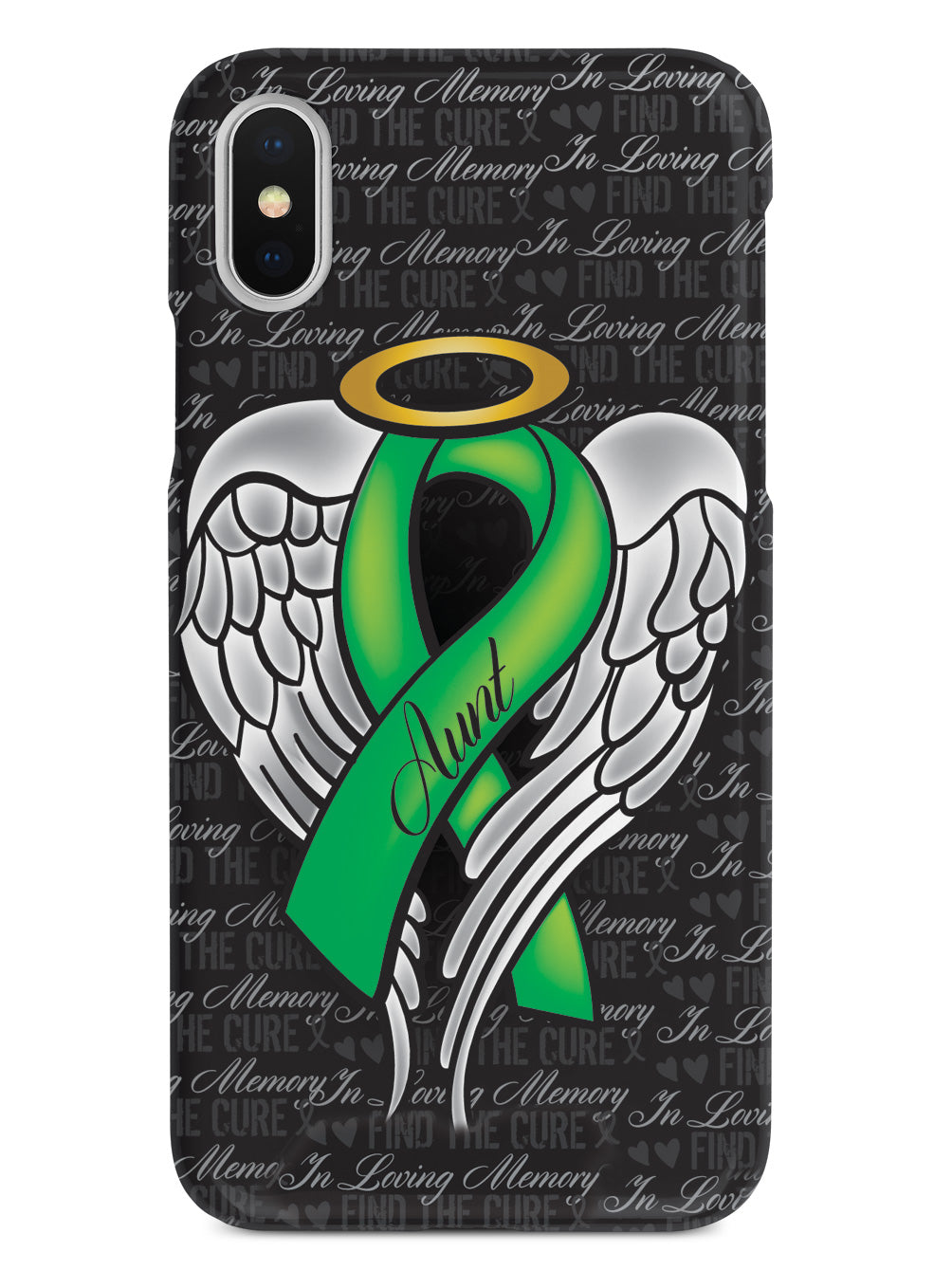 In Loving Memory of My Aunt - Green Ribbon Case