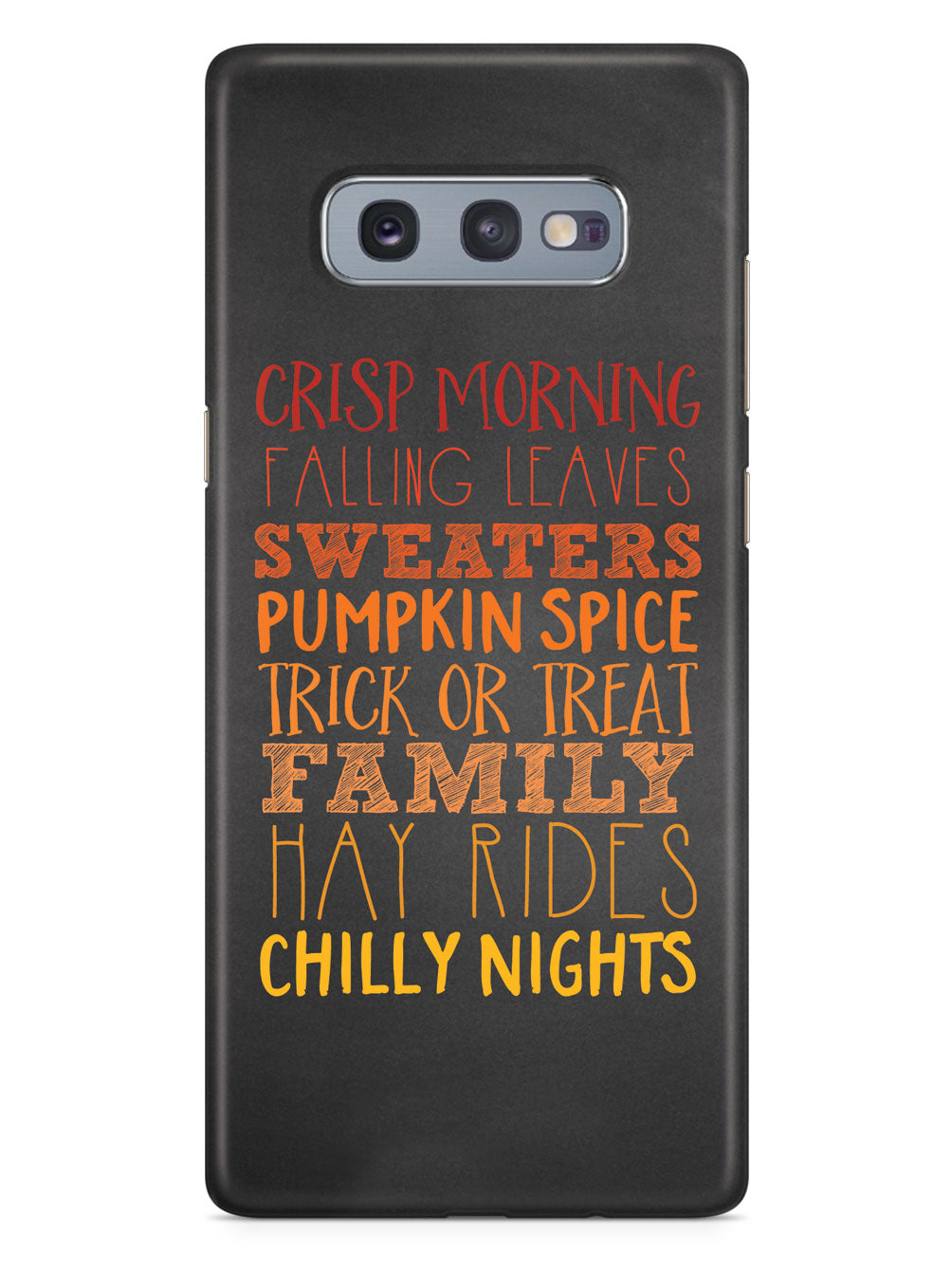 Fall Words Case