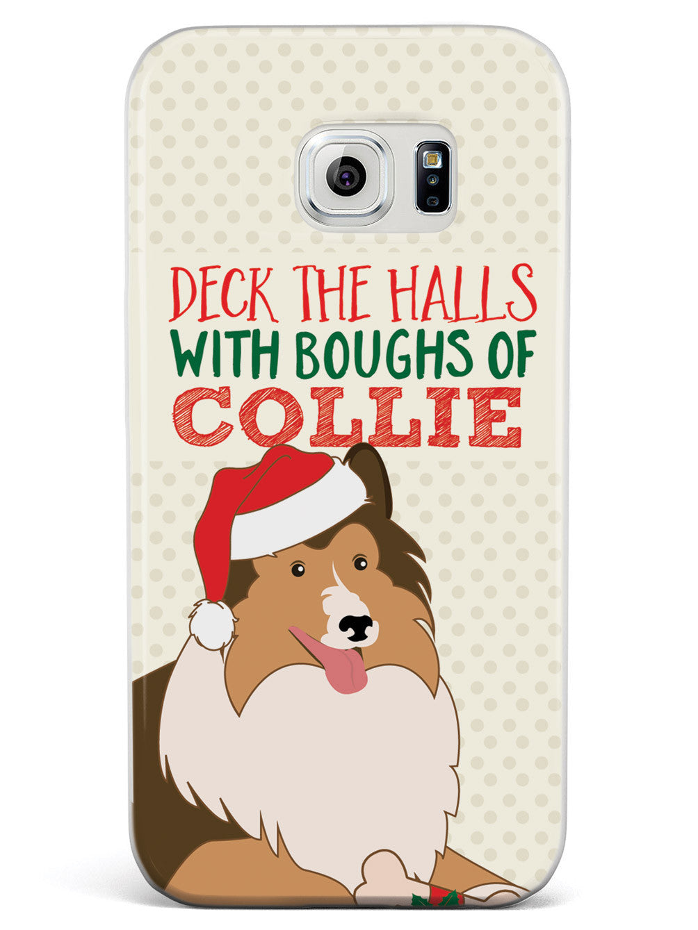 Deck The Halls With Boughs of Collie - Christmas Case