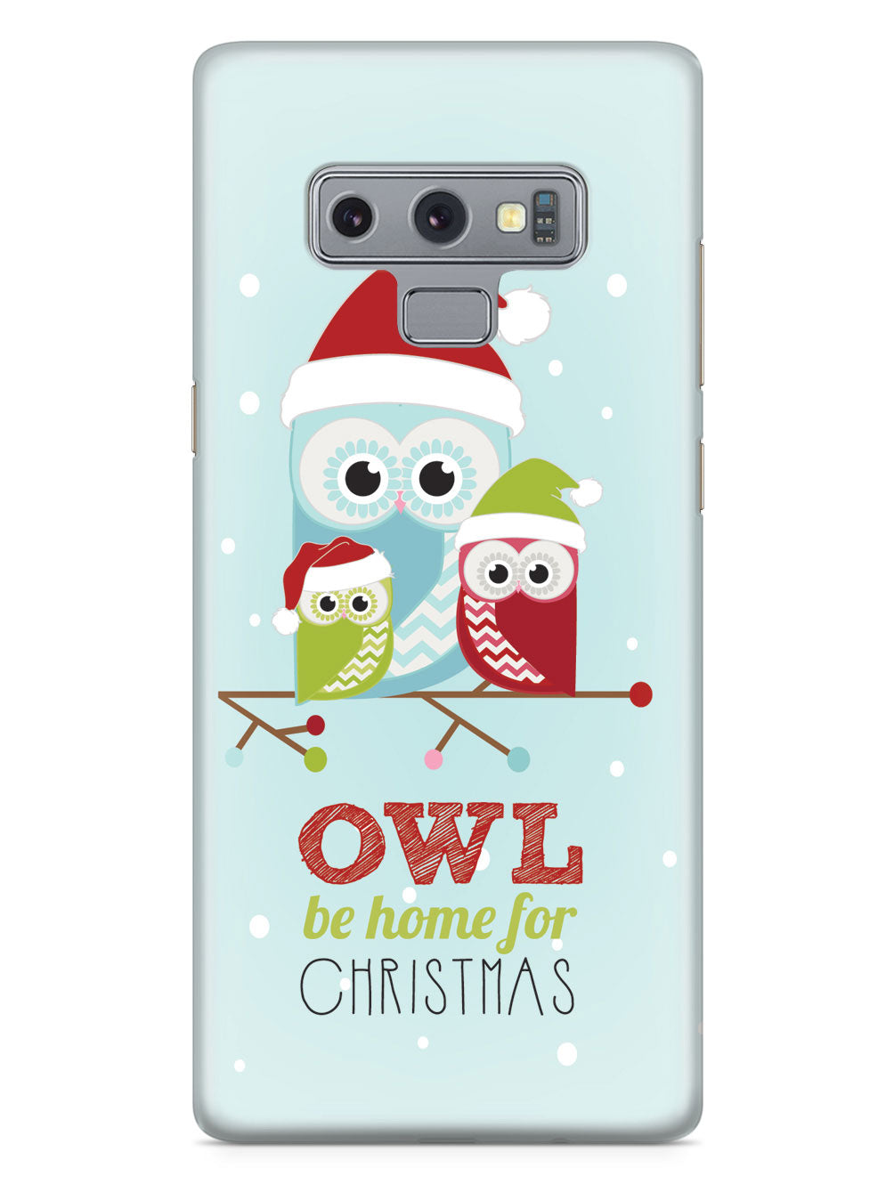 Owl Be Home For Christmas Case