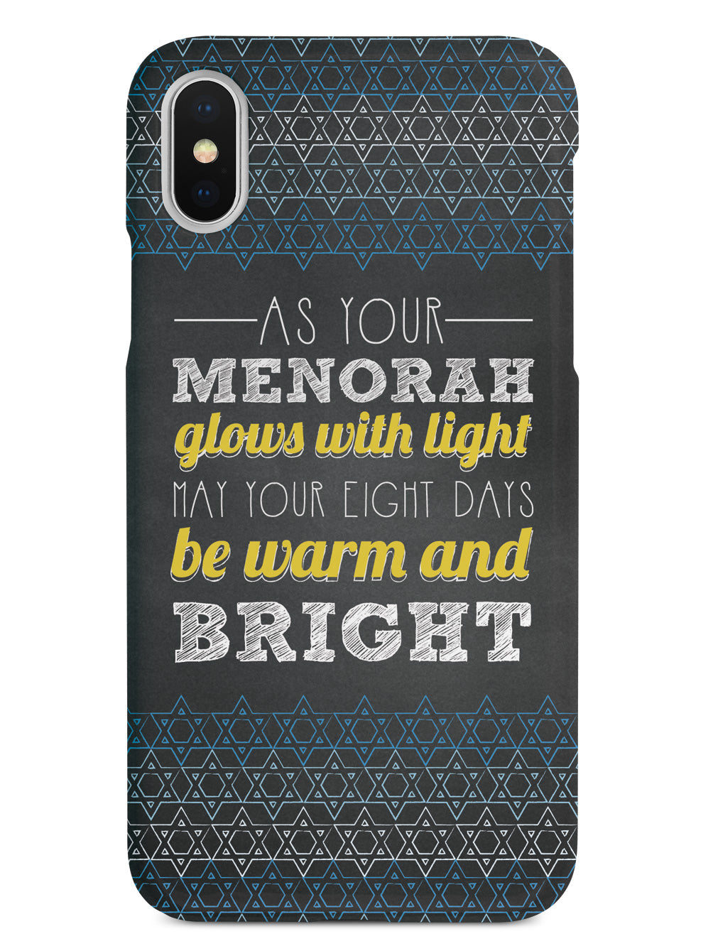 May Your Eight Days Be Warm and Bright - Hanukkah Case