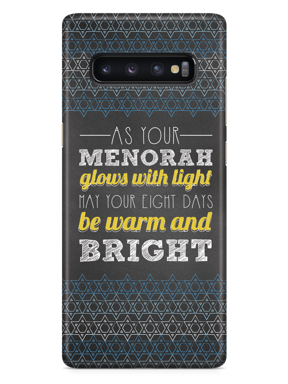 May Your Eight Days Be Warm and Bright - Hanukkah Case