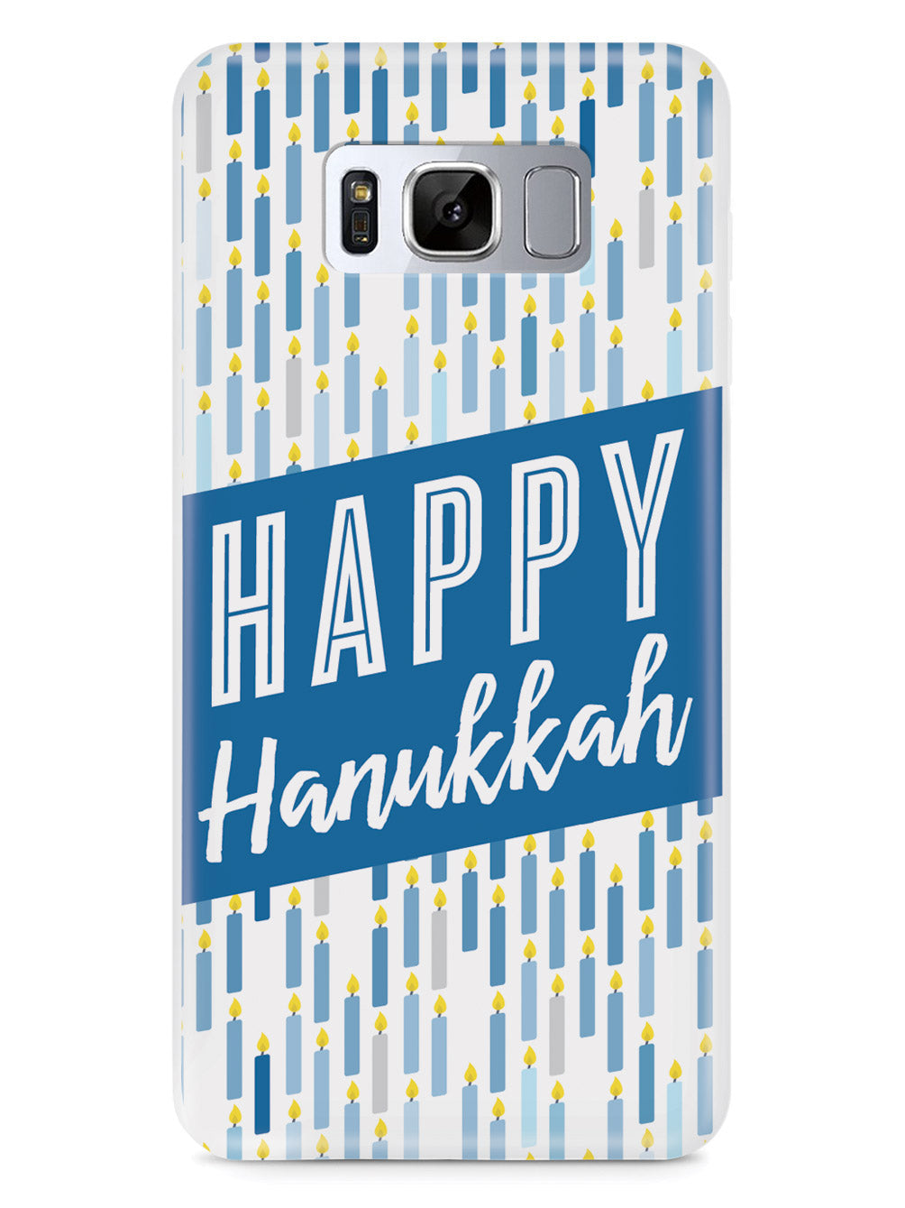 Happy Hanukkah - Candle Pattern Case