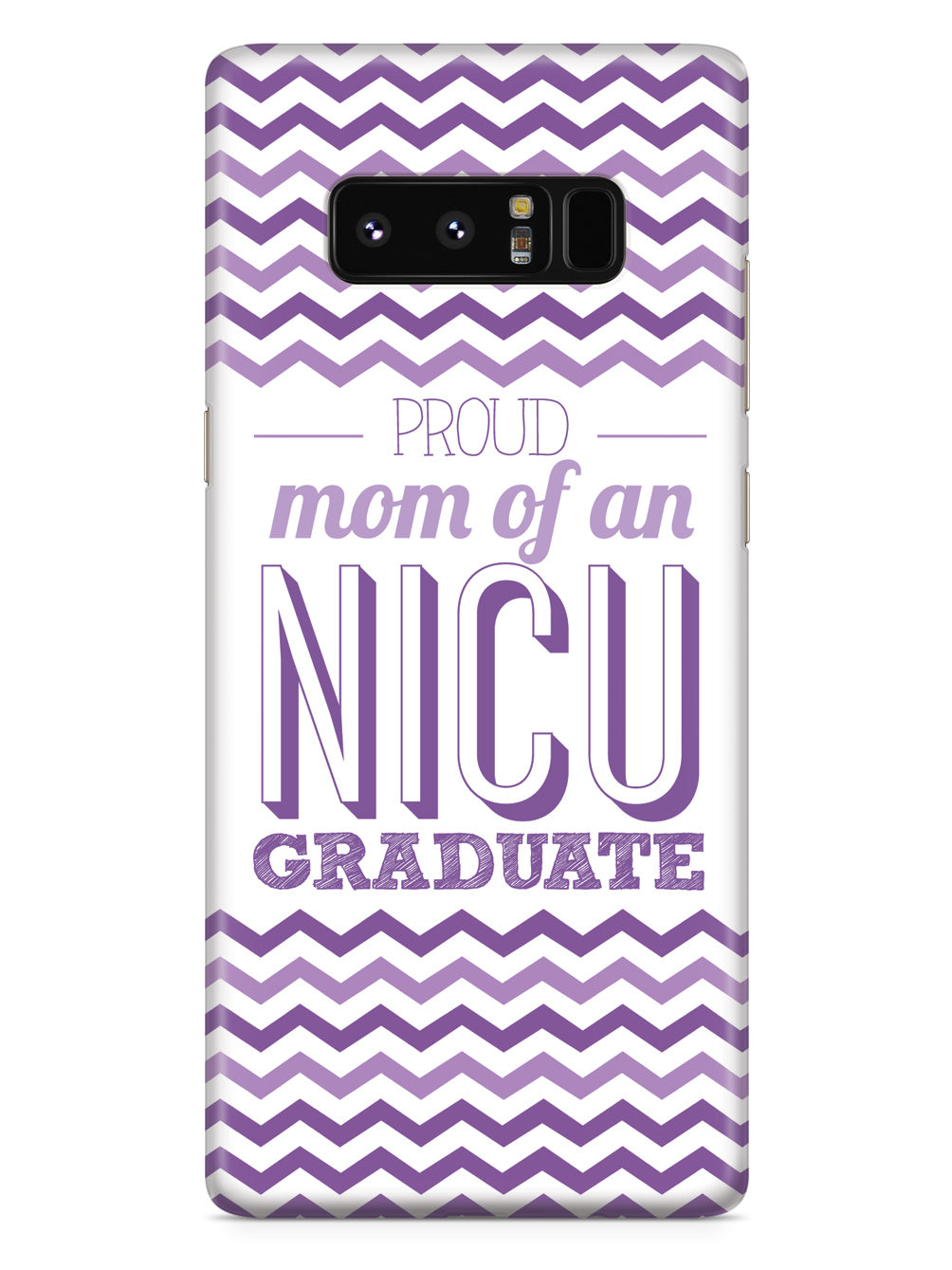 Proud Mom - NICU Graduate - Purple Case