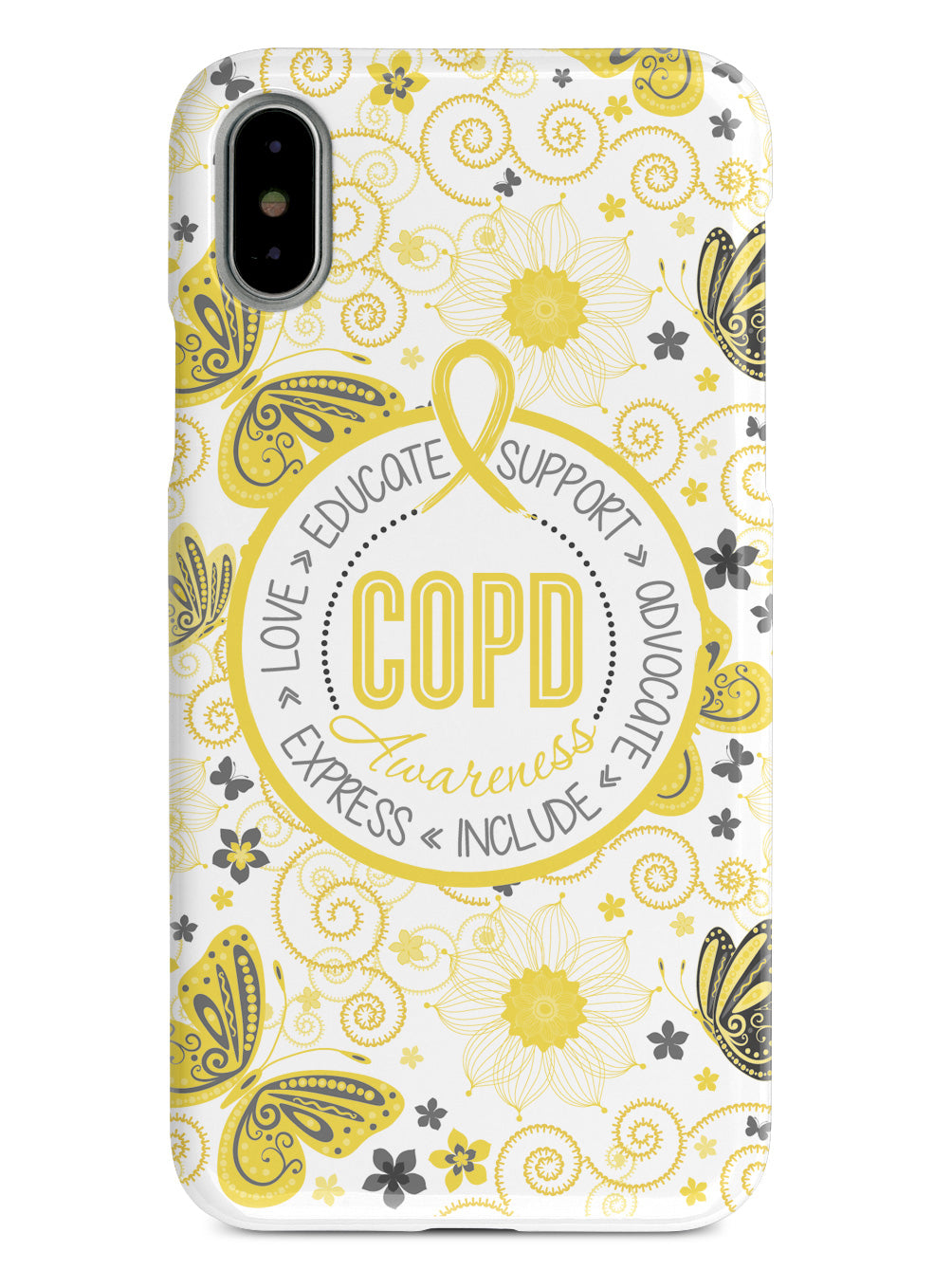 COPD - Butterfly Pattern Case