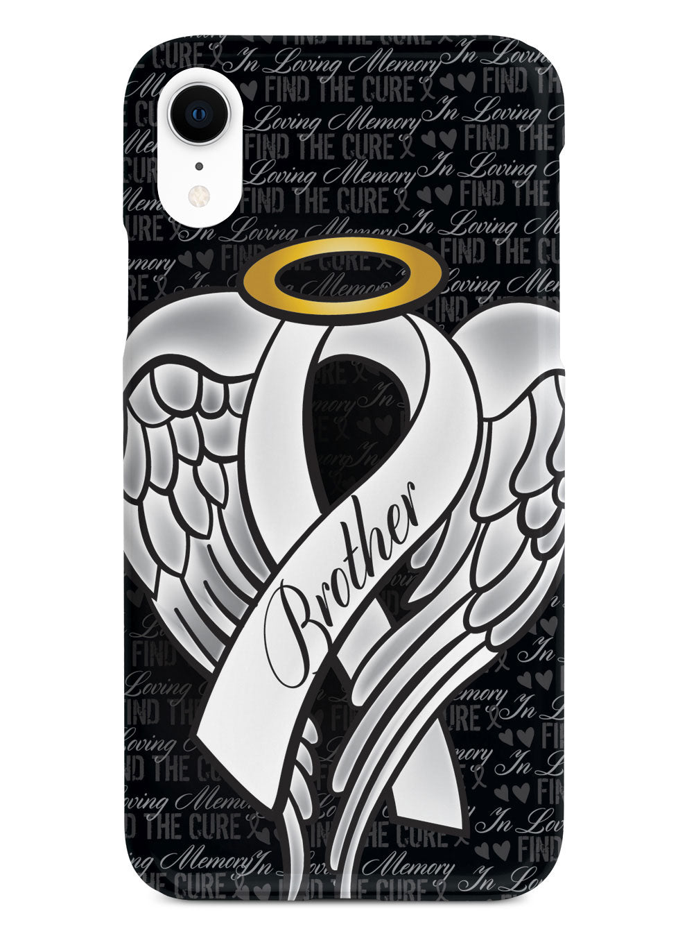 In Loving Memory of My Brother - White Ribbon Case