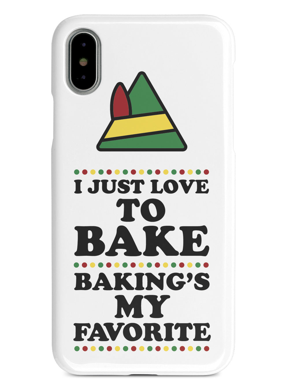 I Just Love To Bake - Christmas Elf Case