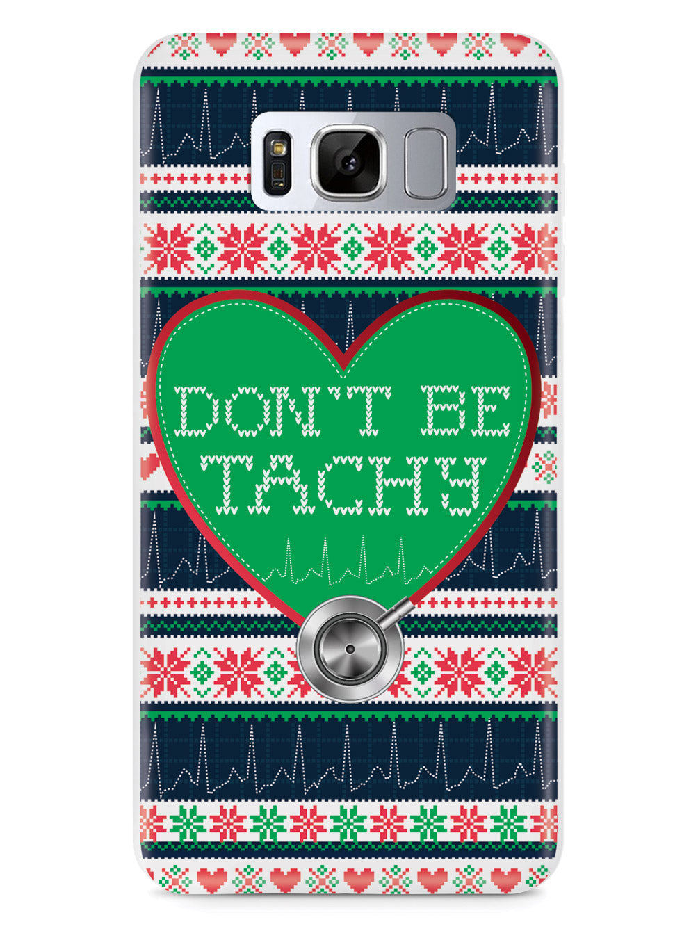 Don't Be Tachy - Nurse Case - Christmas Colors Case