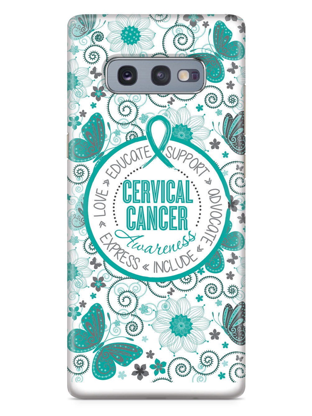 Cervical Cancer - Butterfly Pattern Case