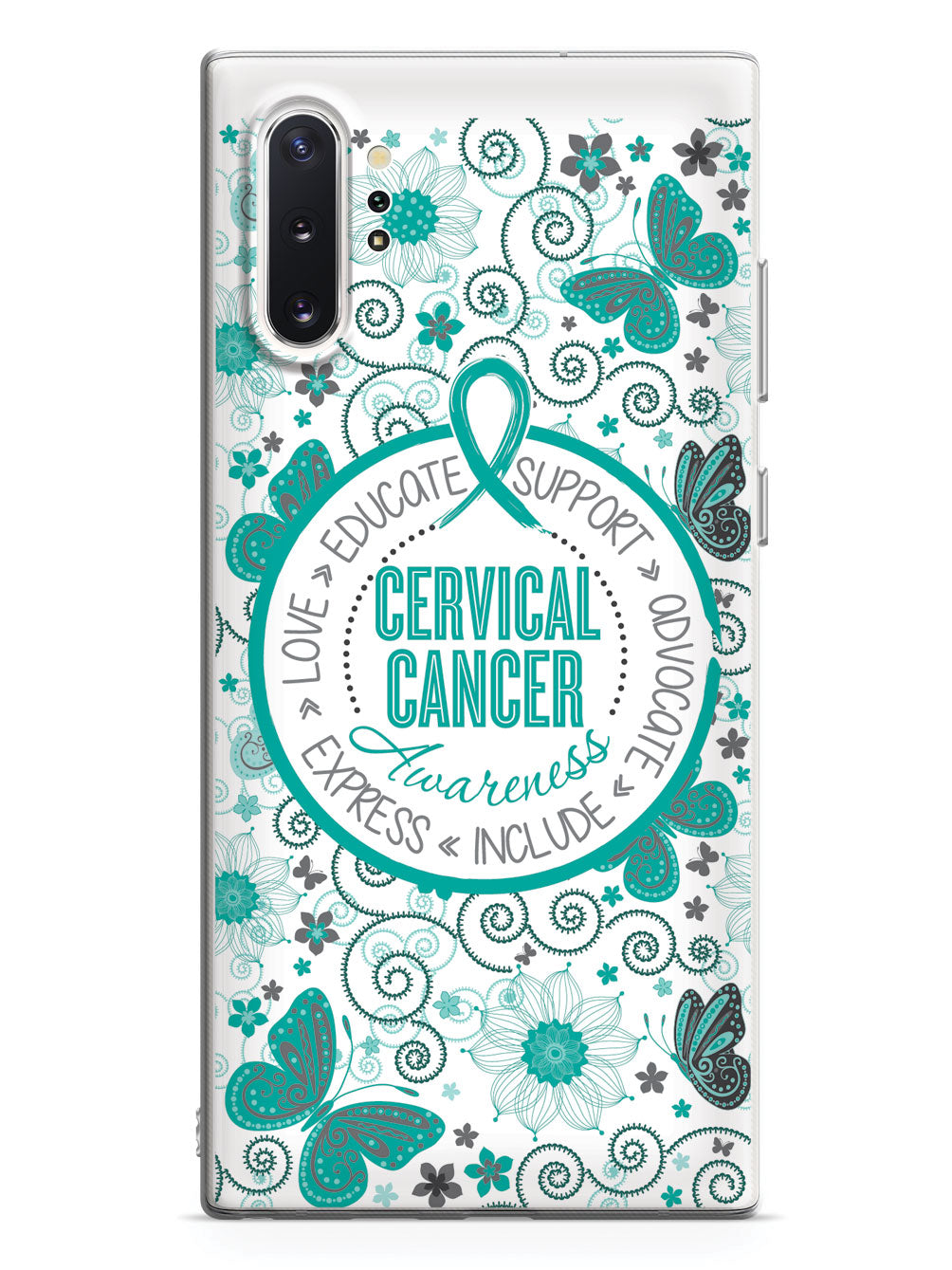 Cervical Cancer - Butterfly Pattern Case