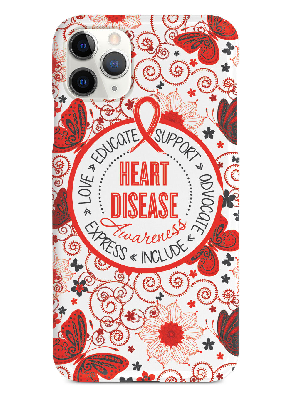 Heart Disease - Butterfly Pattern Case