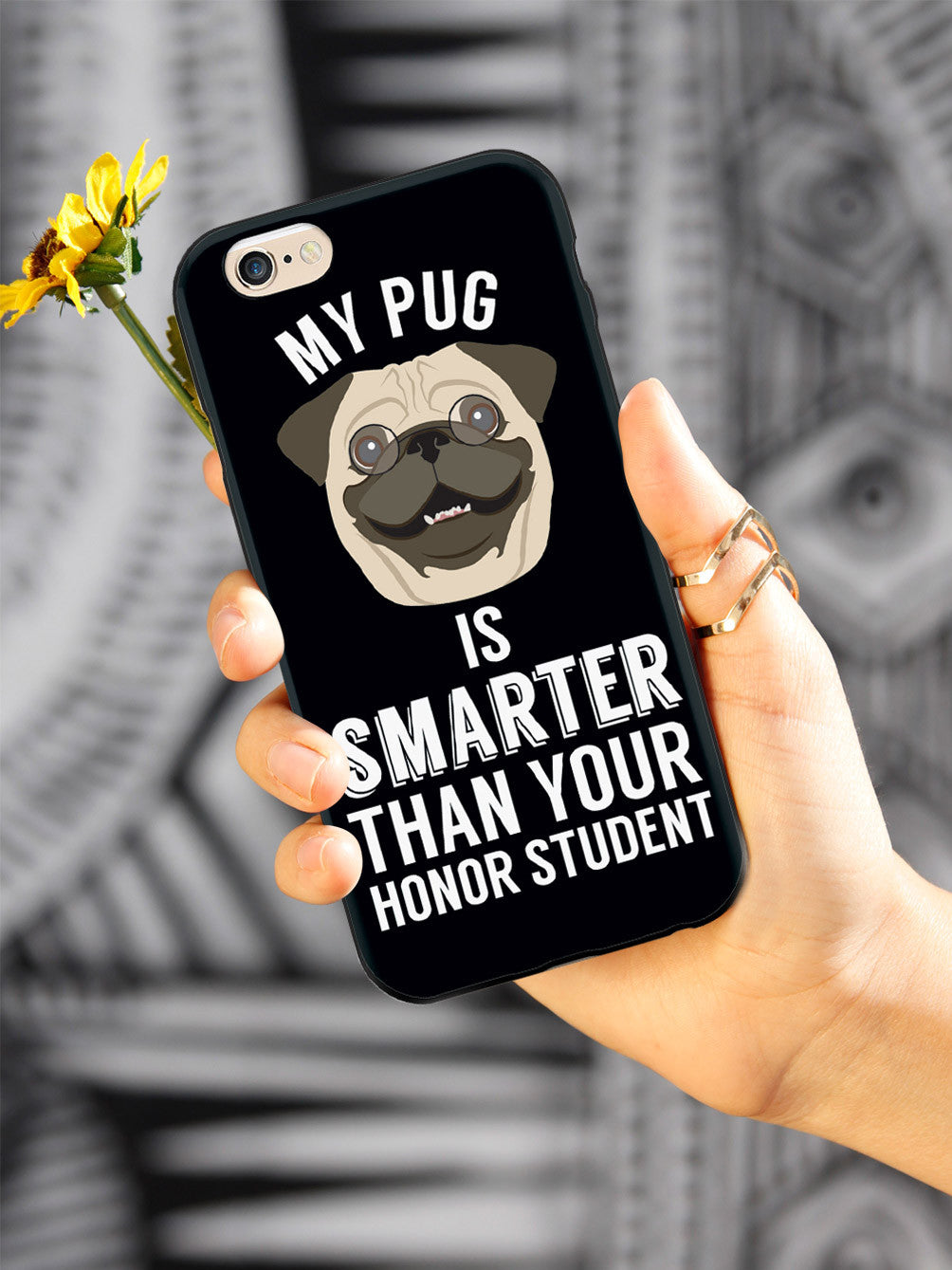 Smarter Than Your Honor Student - Pug Case