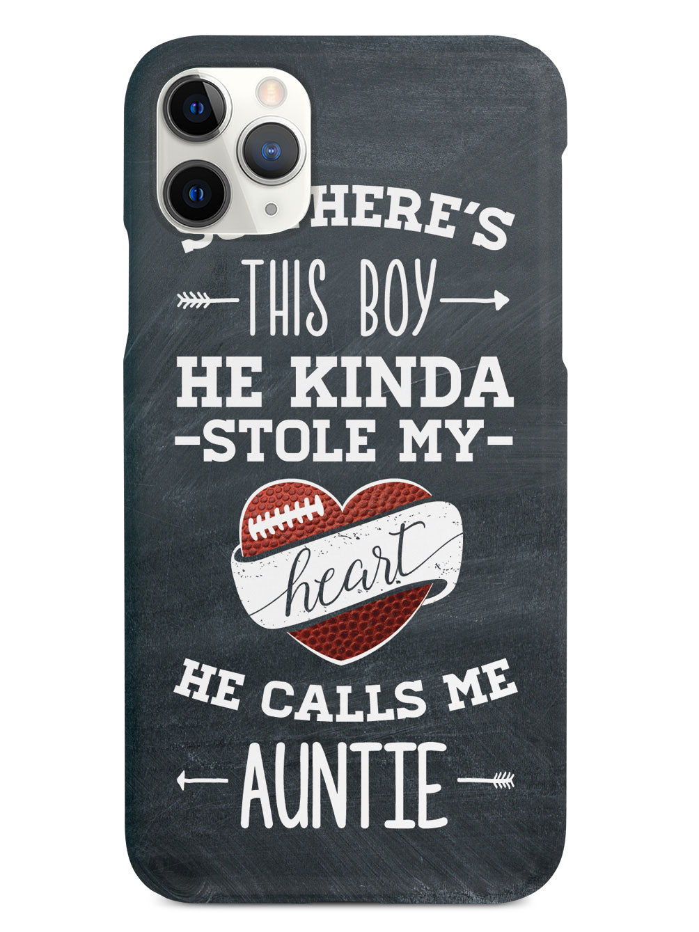 So there's this Boy - Football Player - Auntie Case