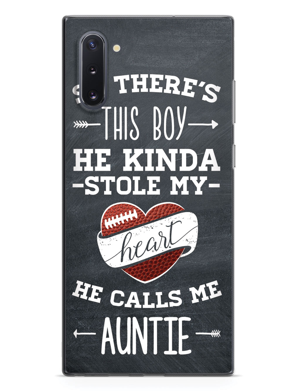 So there's this Boy - Football Player - Auntie Case