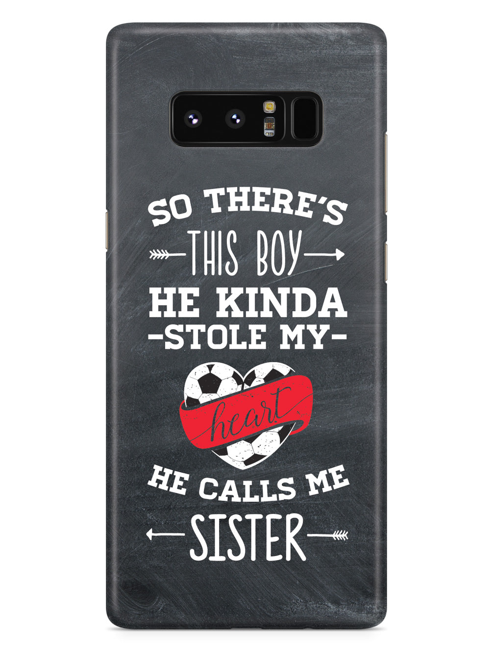 So there's this Boy - Soccer Player - Sister Case