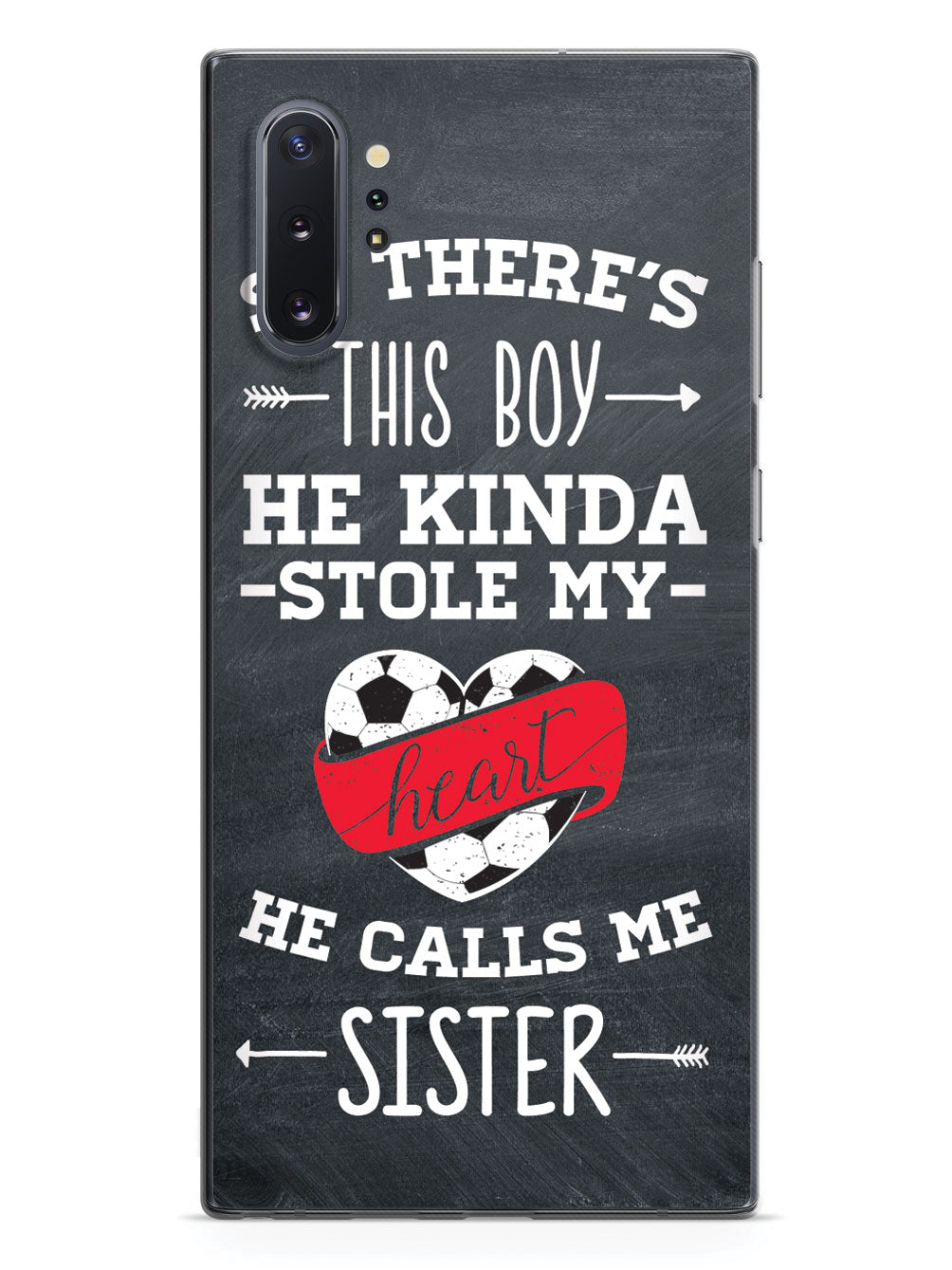So there's this Boy - Soccer Player - Sister Case