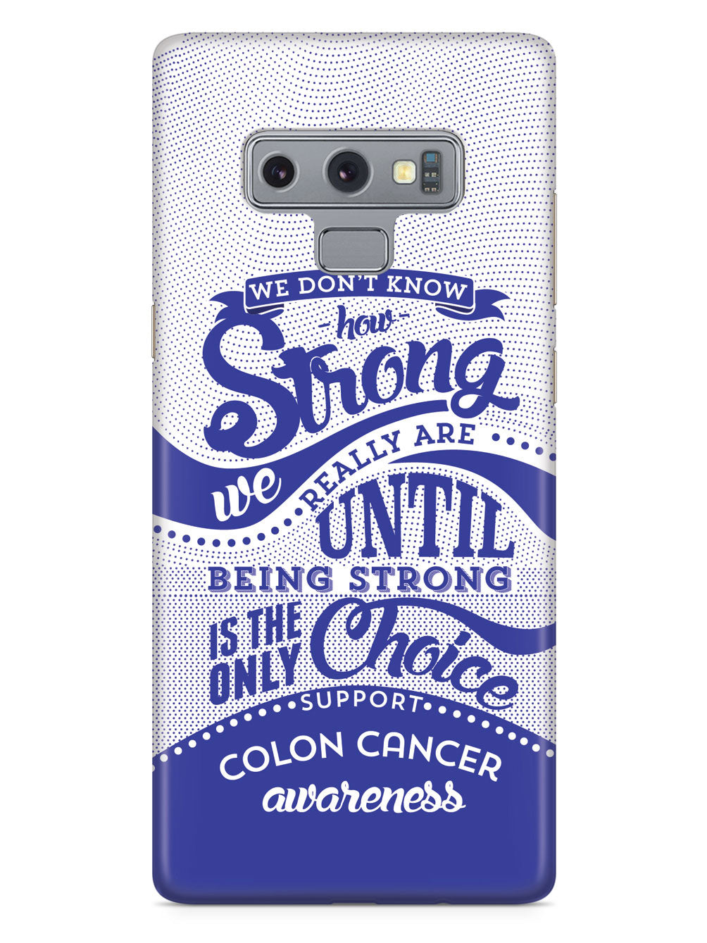 Colon Cancer - How Strong Case