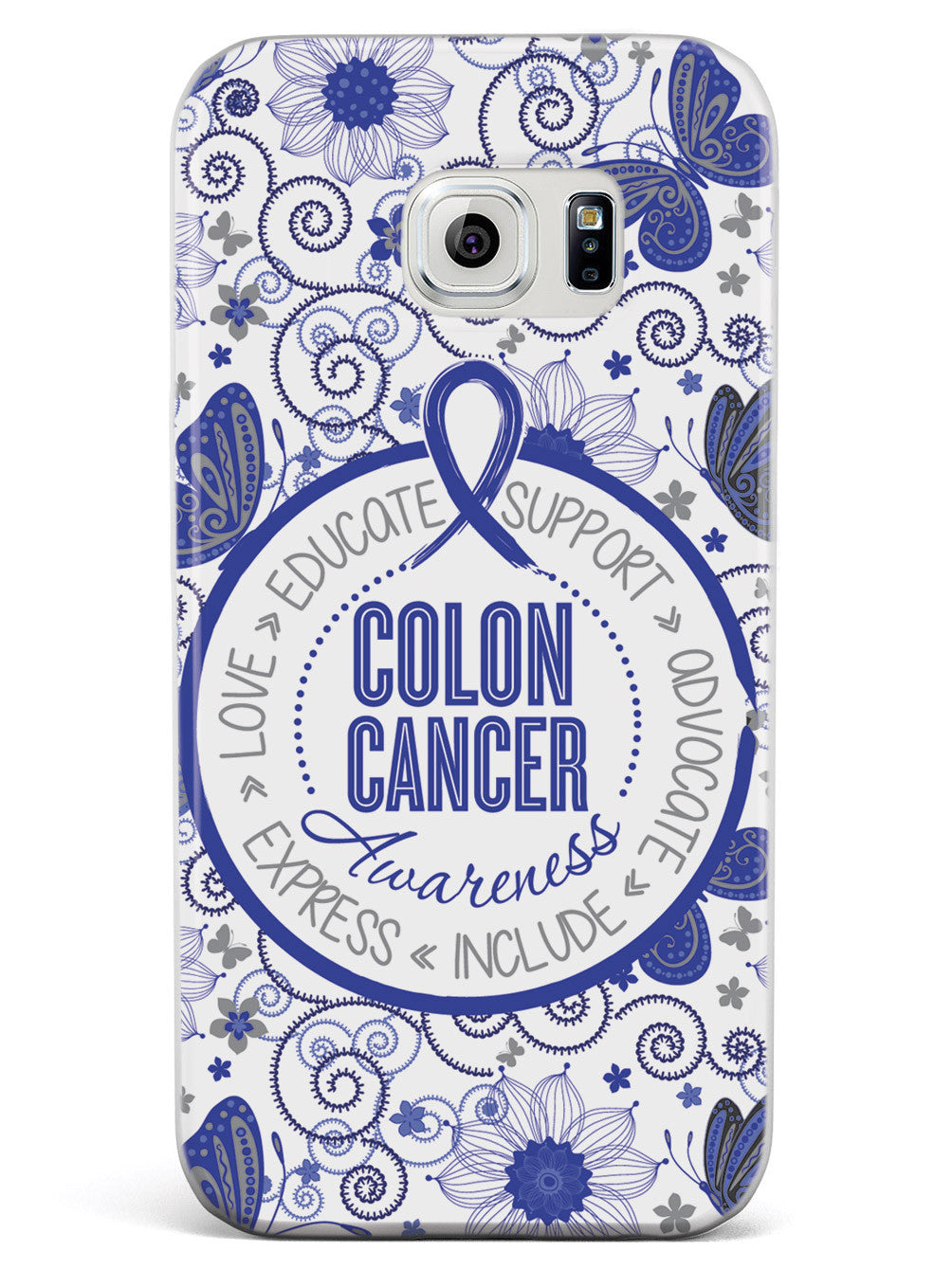 Colon Cancer - Butterfly Pattern Case