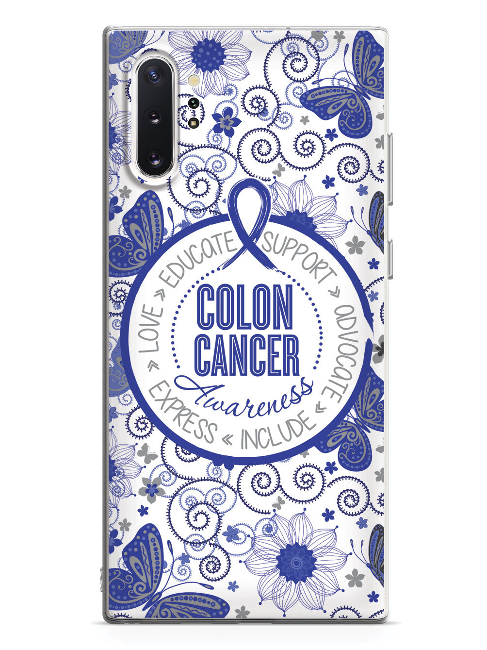 Colon Cancer - Butterfly Pattern Case