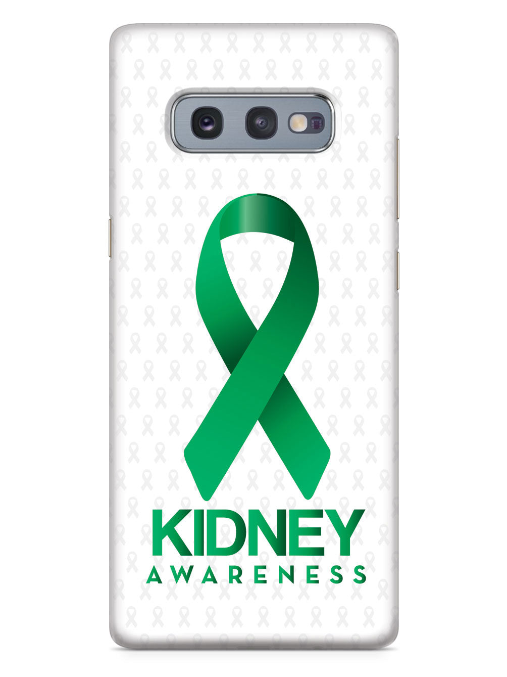 Kidney Awareness - Awareness Ribbon - White Case