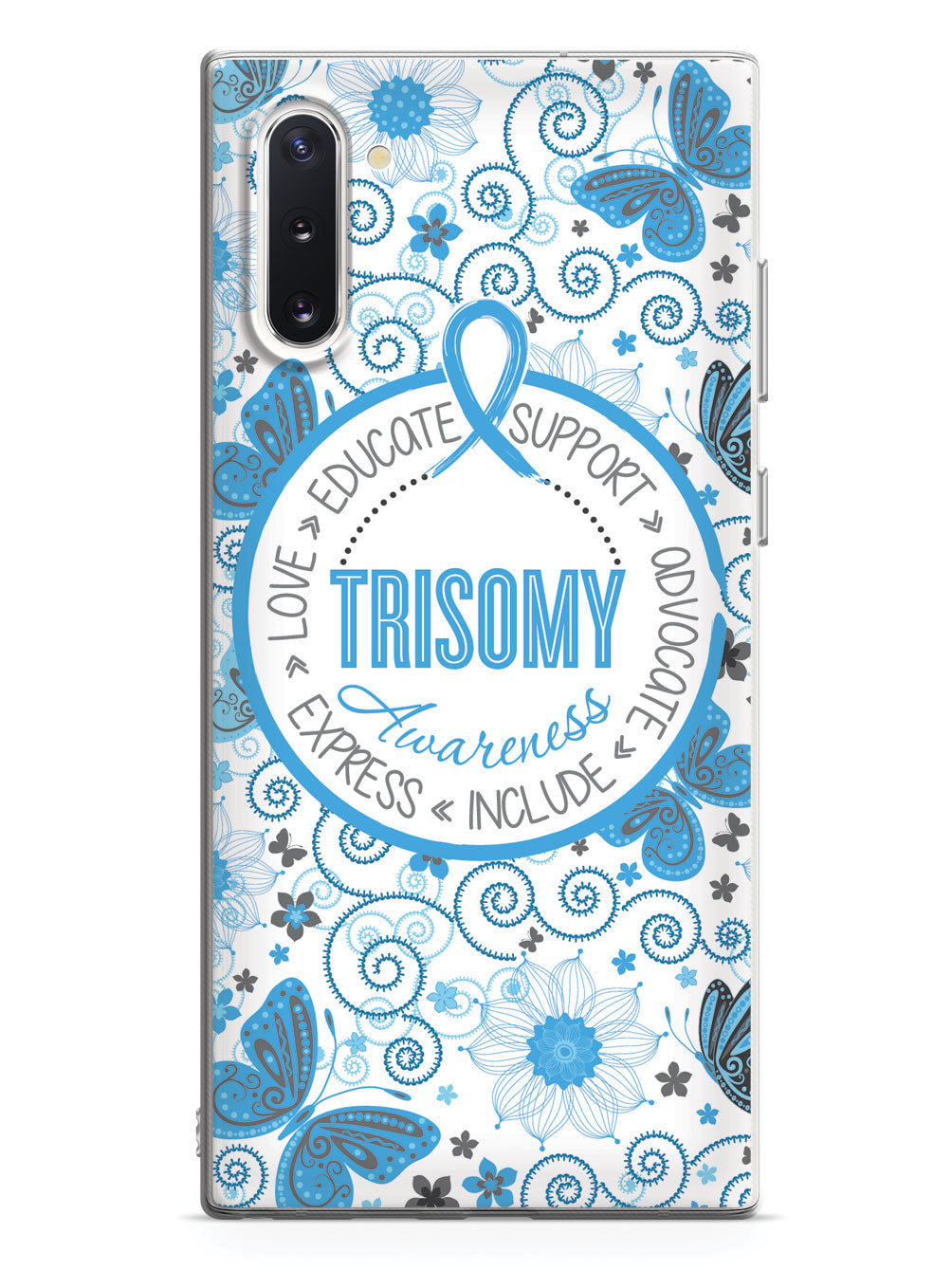 Trisomy Awareness - Butterfly Pattern Case