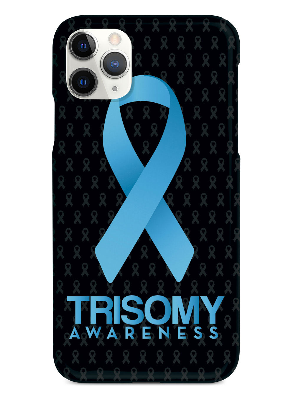 Trisomy Awareness - Awareness Ribbon - Black Case