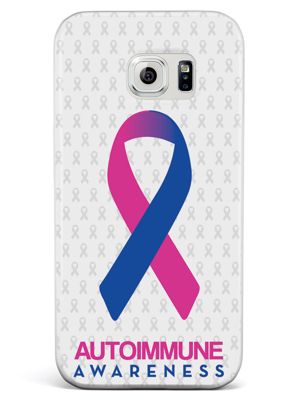 Autoimmune Disease - Awareness Ribbon - White Case