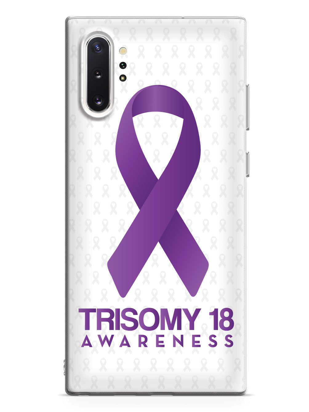 Trisomy 18 - Awareness Ribbon - White Case