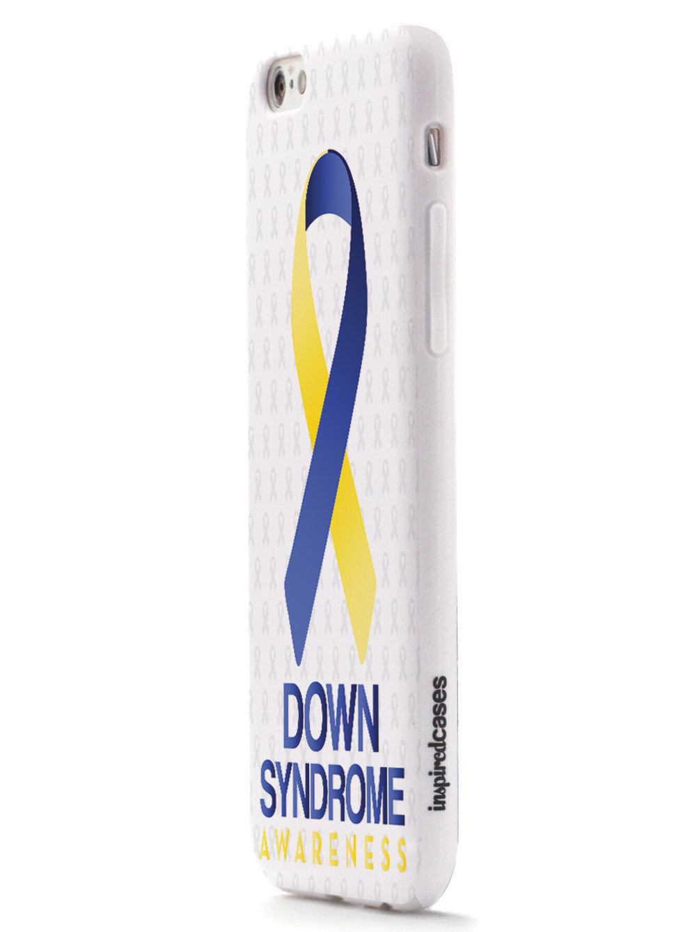 Down Sydrome - Awareness Ribbon - White Case