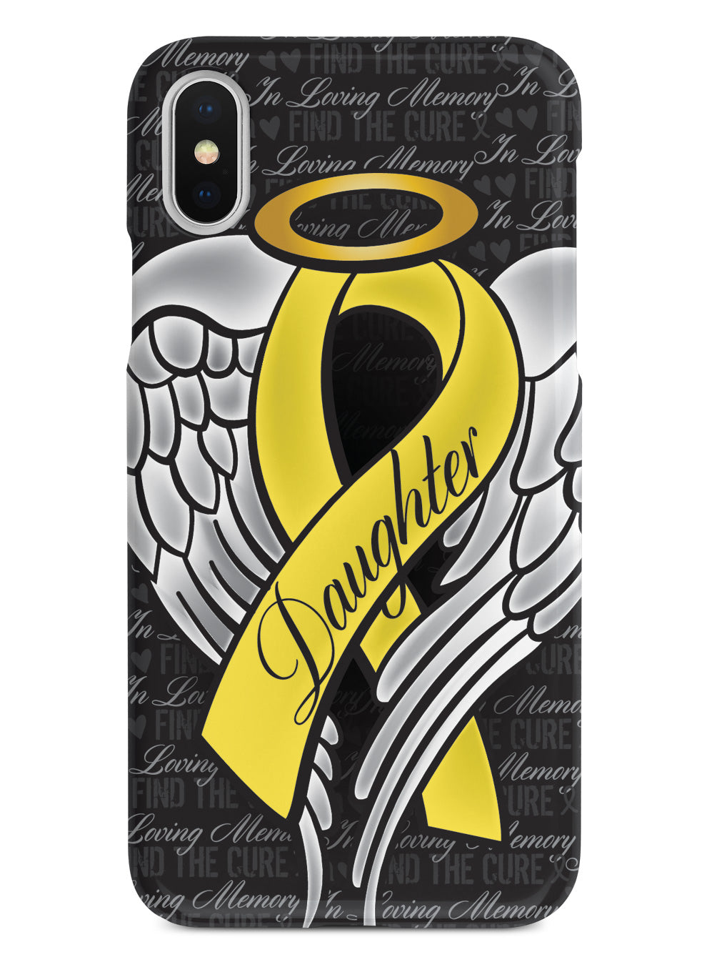 In Loving Memory of My Daughter - Yellow Ribbon Case