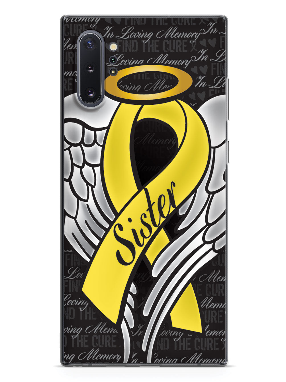 In Loving Memory of My Sister - Yellow Ribbon Case