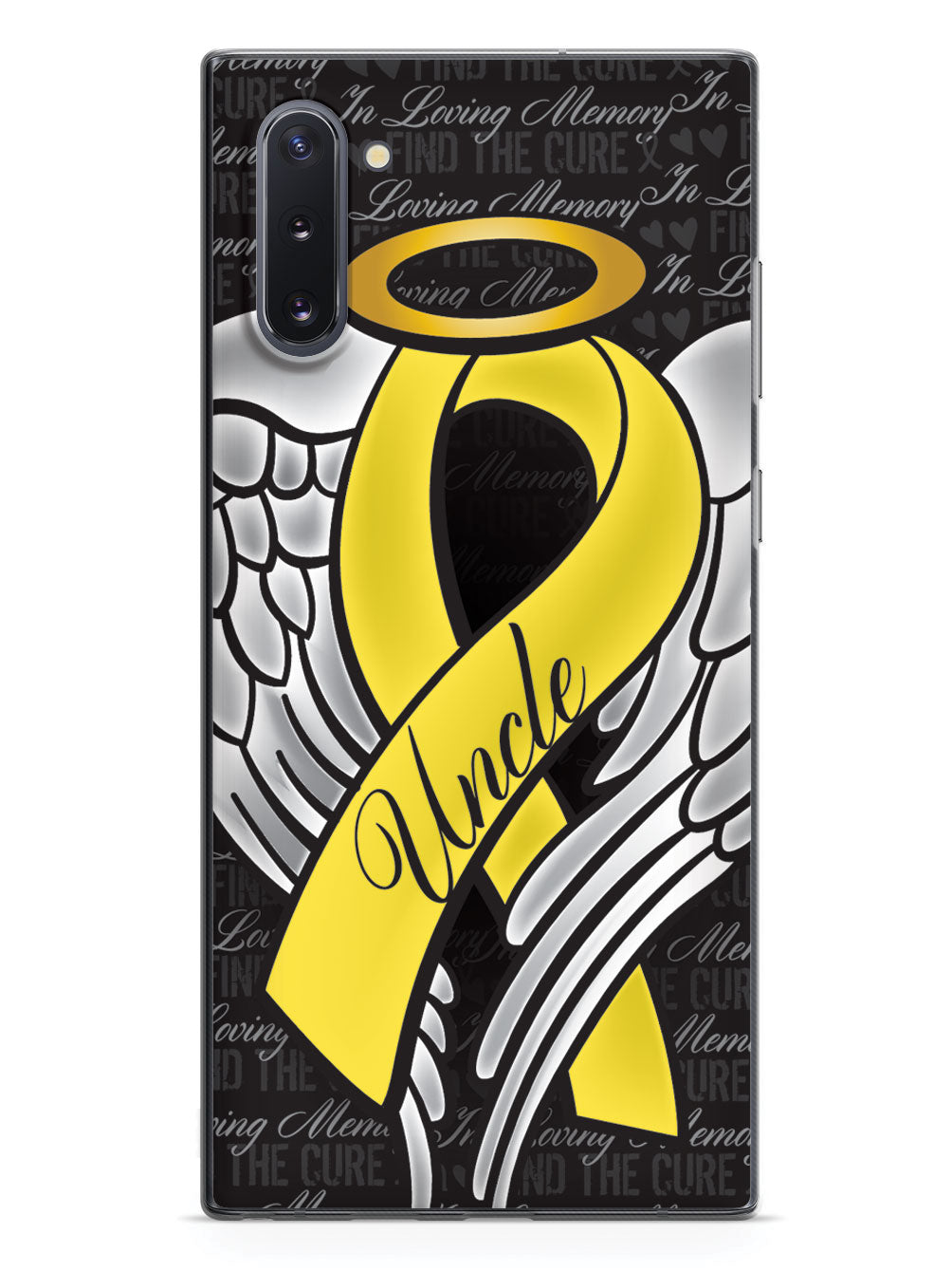In Loving Memory of My Uncle - Yellow Ribbon Case