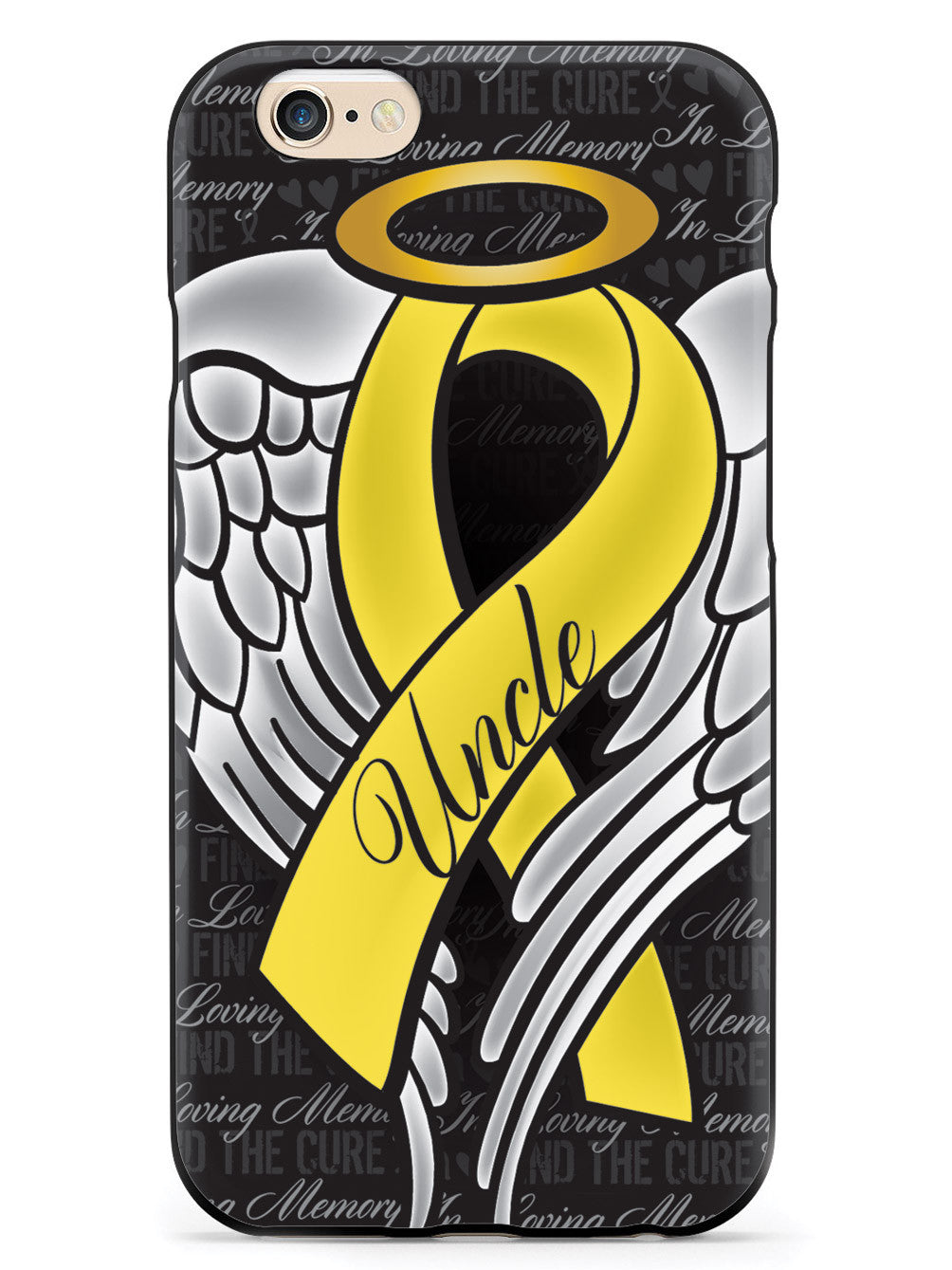 In Loving Memory of My Uncle - Yellow Ribbon Case