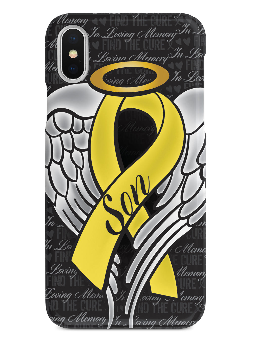 In Loving Memory of My Son - Yellow Ribbon Case