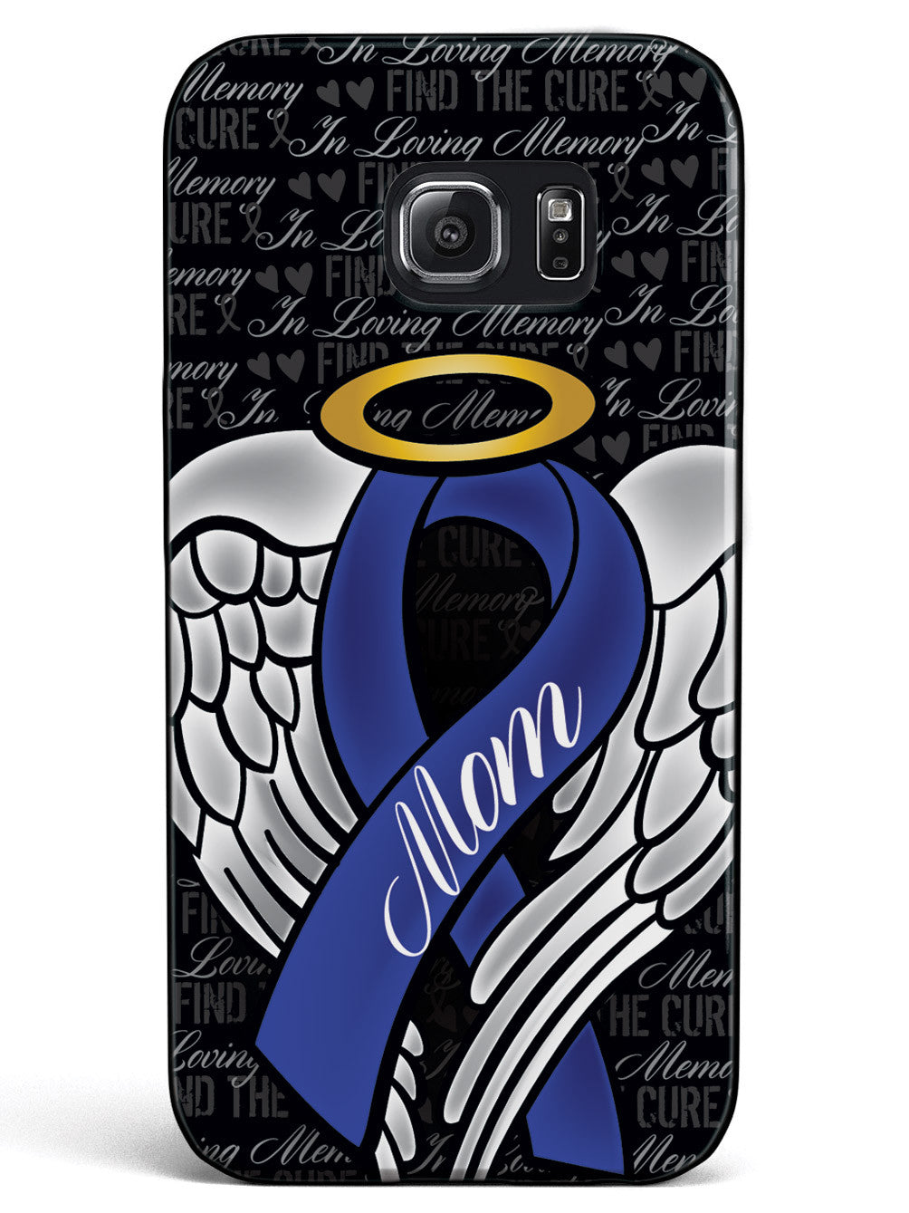 Blue Ribbon Memory In Loving Memory of My Mom - Blue Ribbon Case – InspiredCases