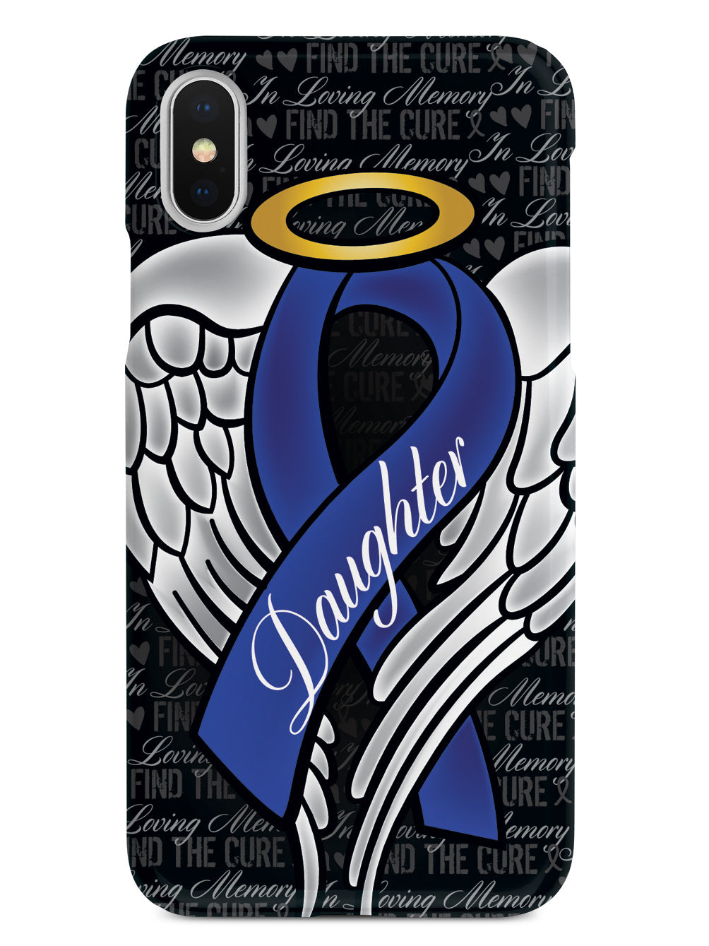 In Loving Memory of My Daughter - Blue Ribbon Case