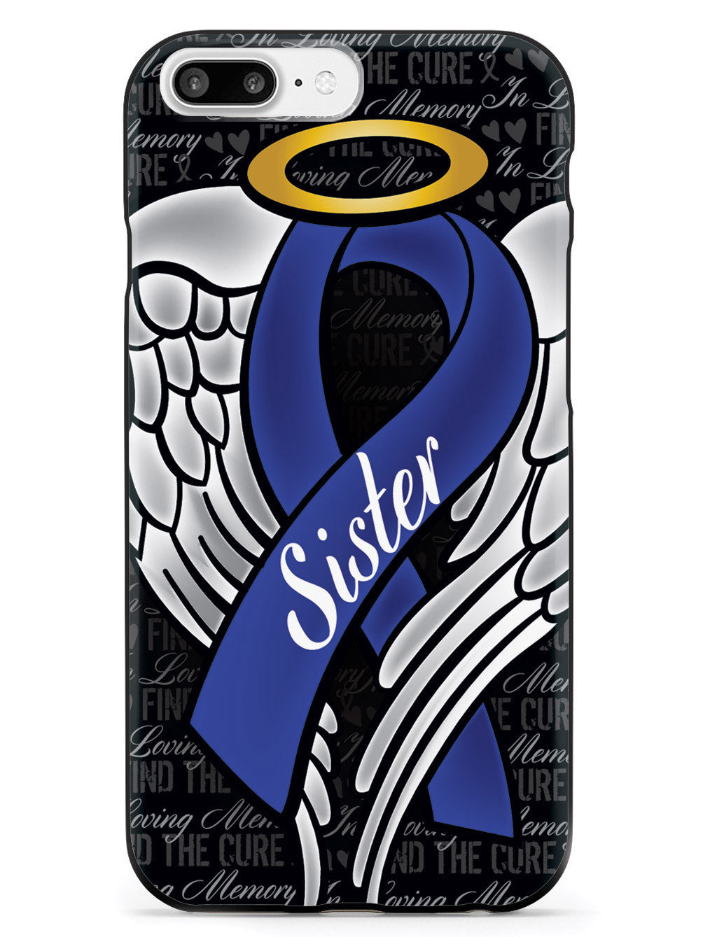 In Loving Memory of My Sister - Blue Ribbon Case