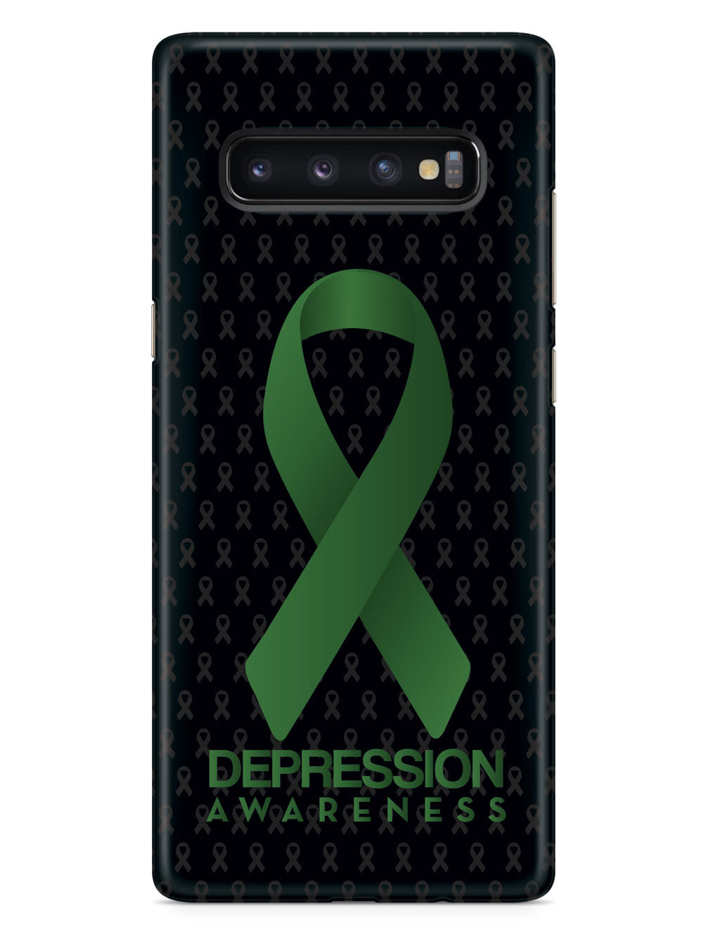 Depression - Awareness Ribbon - Black Case