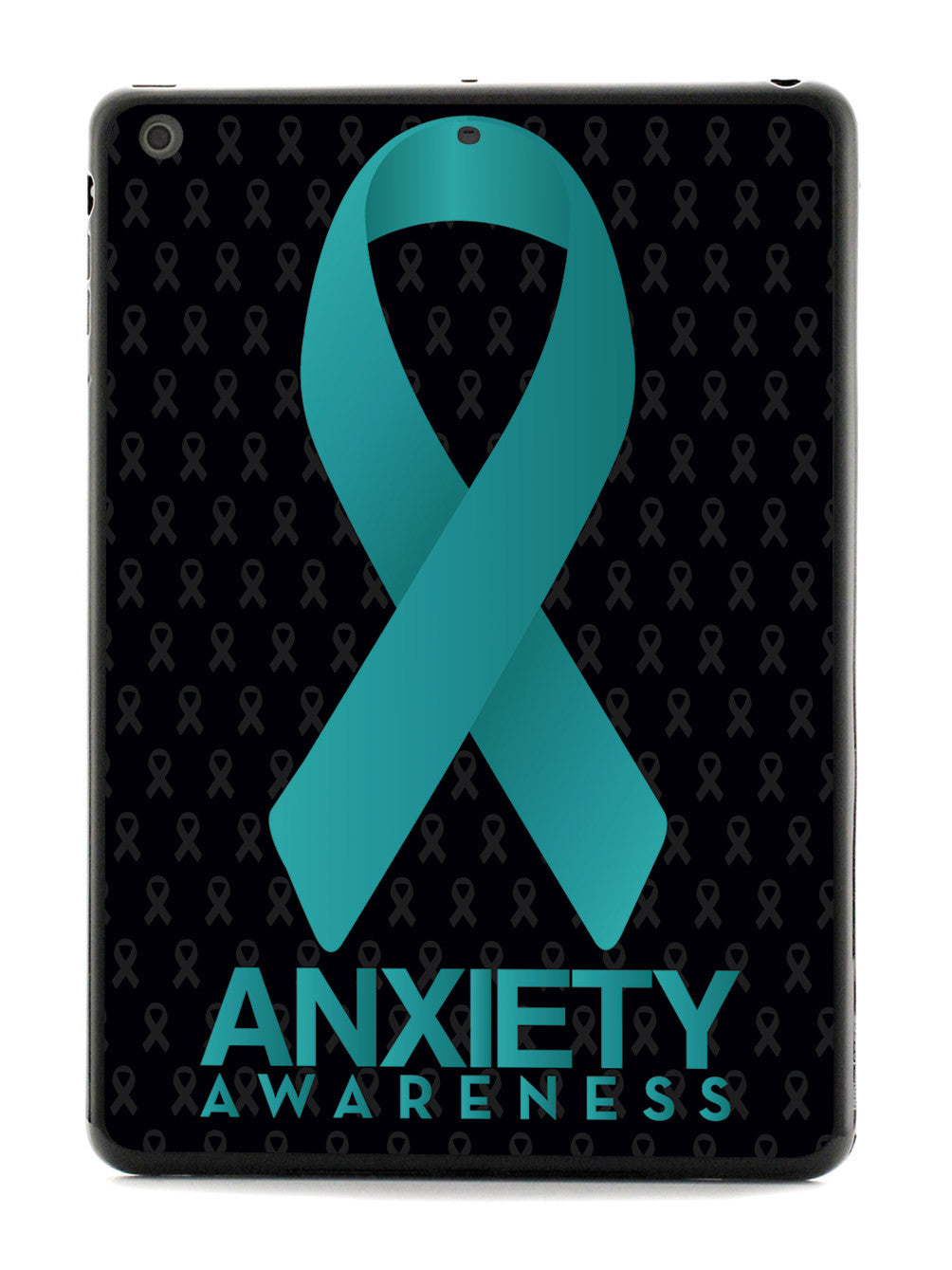 Anxiety - Awareness Ribbon - Black Case