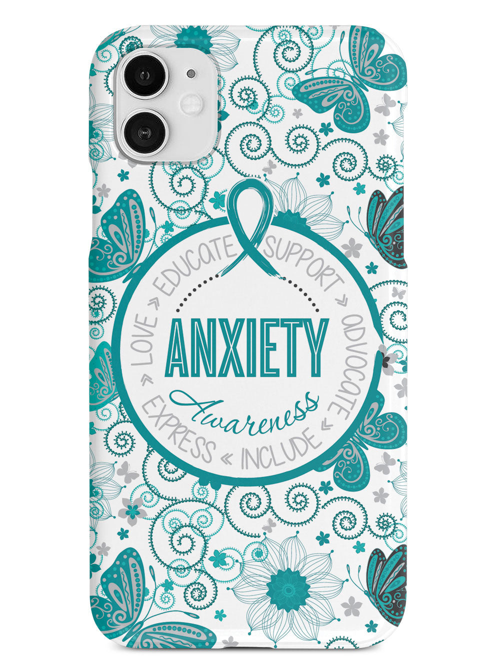 Anxiety - Butterfly Pattern Case