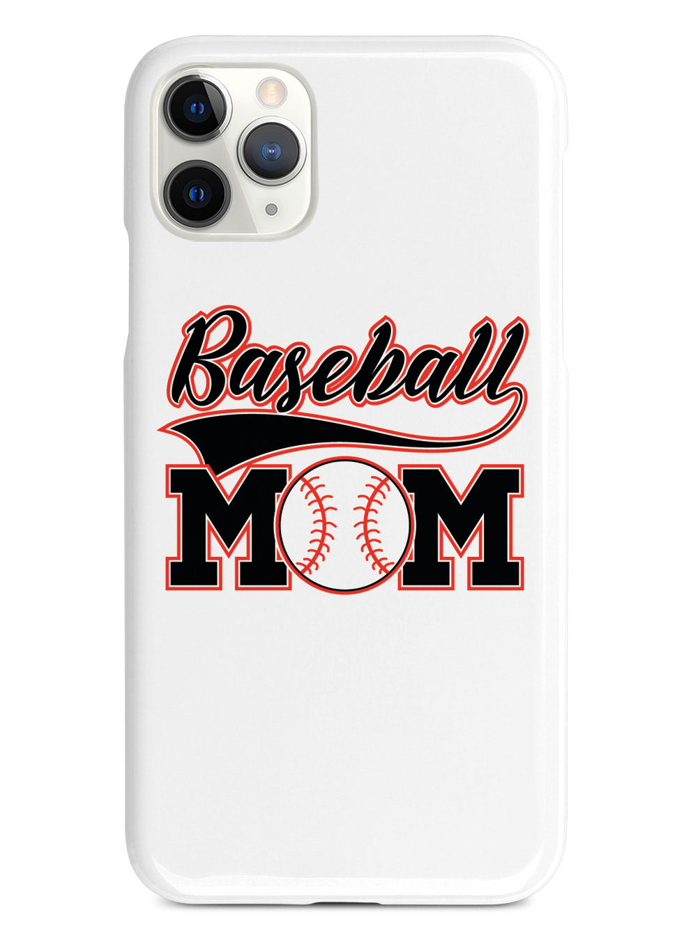 Baseball Mom - White Case
