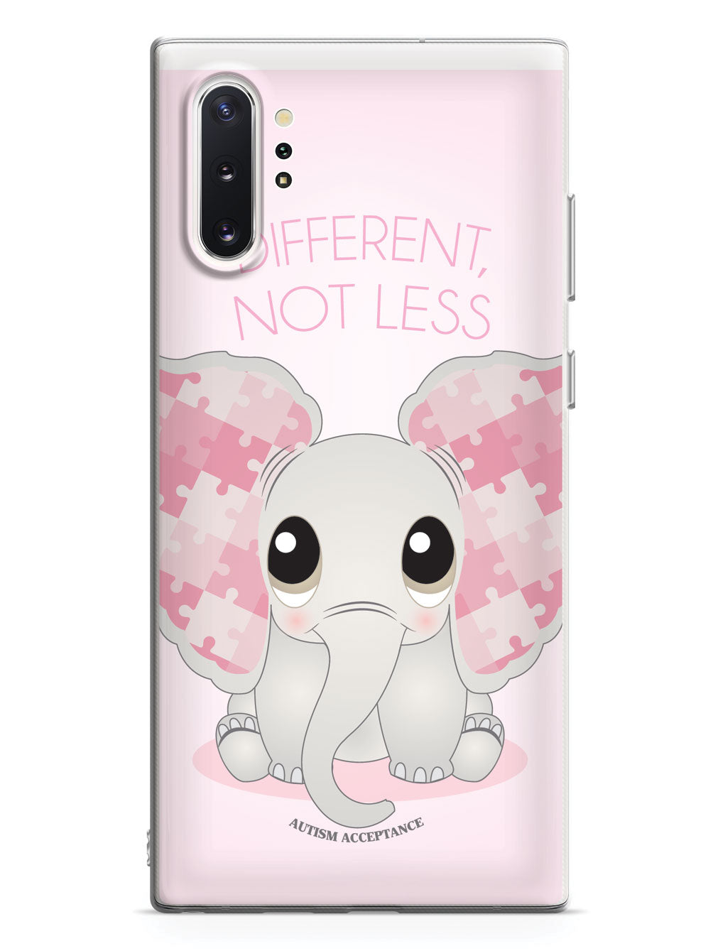 Different, Not Less - Elephant - Autism Awareness Case