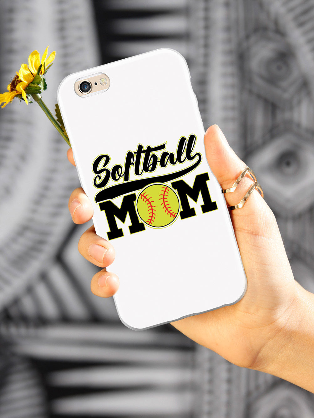 Softball Mom - White Case