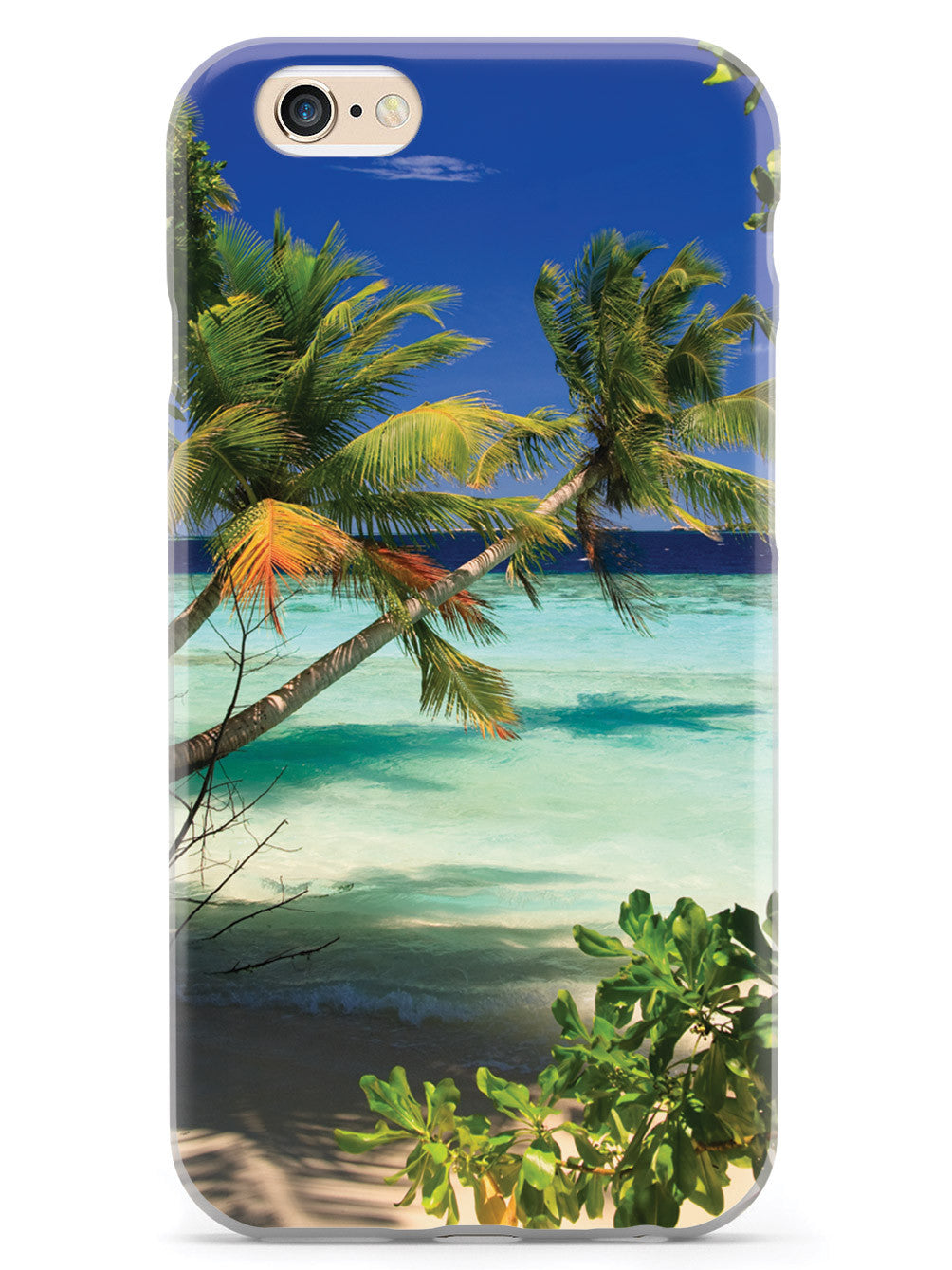Palm Trees and Beach Scene Case