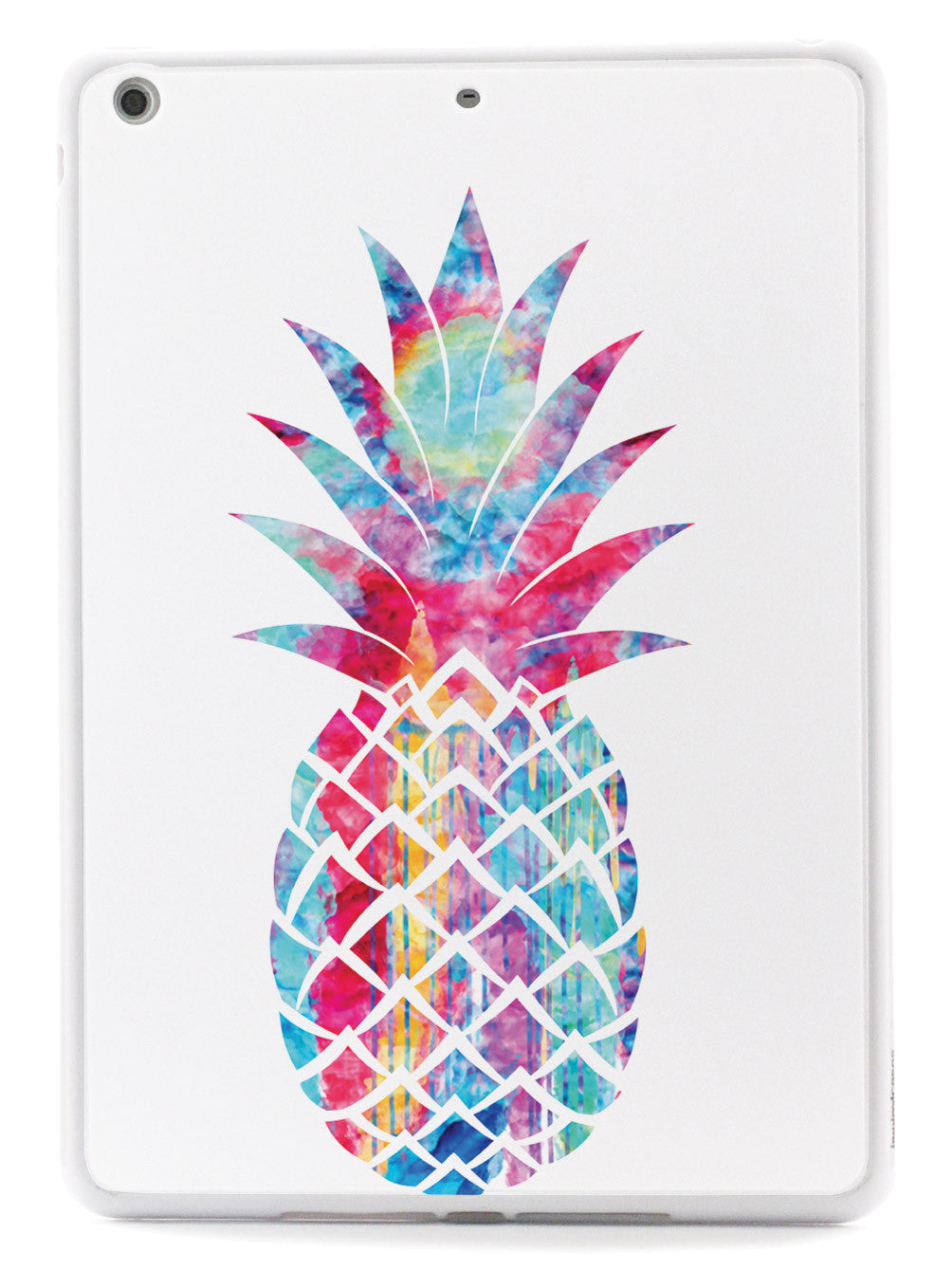 Tie Dye Pineapple - White Case